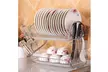 Home Basics Dish Drainer Drying Rack - Second Medium
