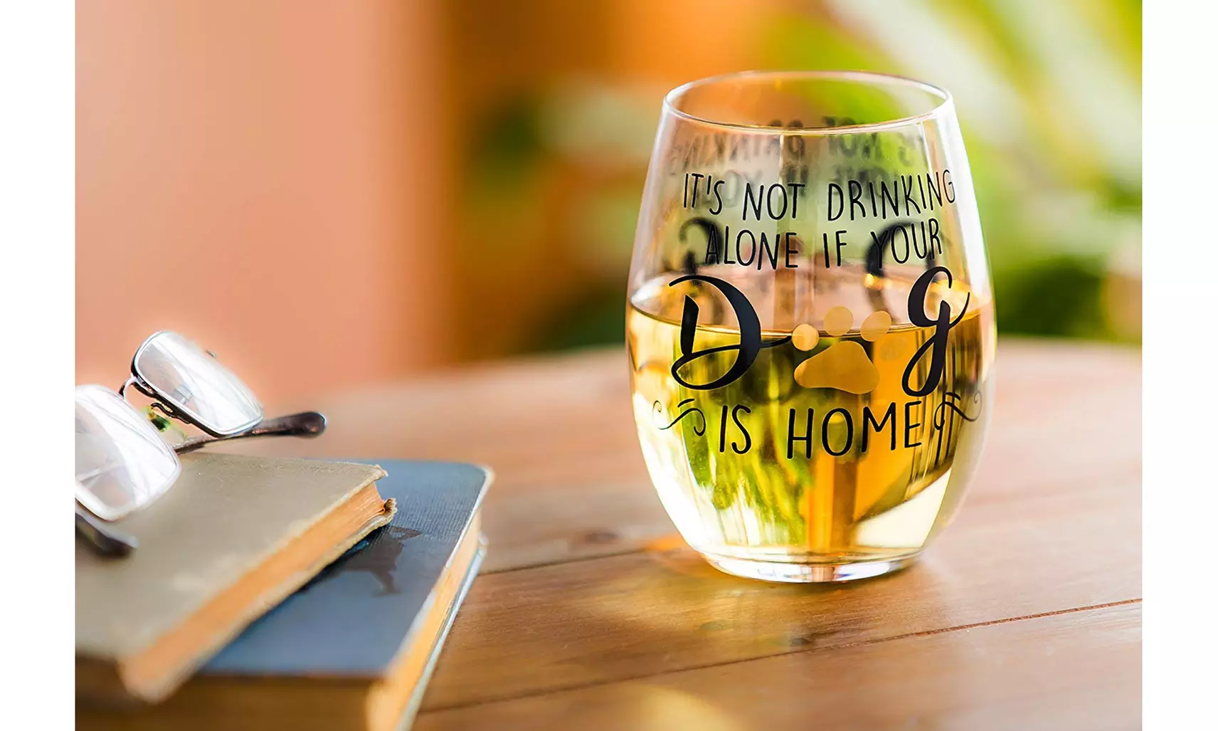 Expressive Stemless Wine Glass w/box, 20 oz - Primary Image