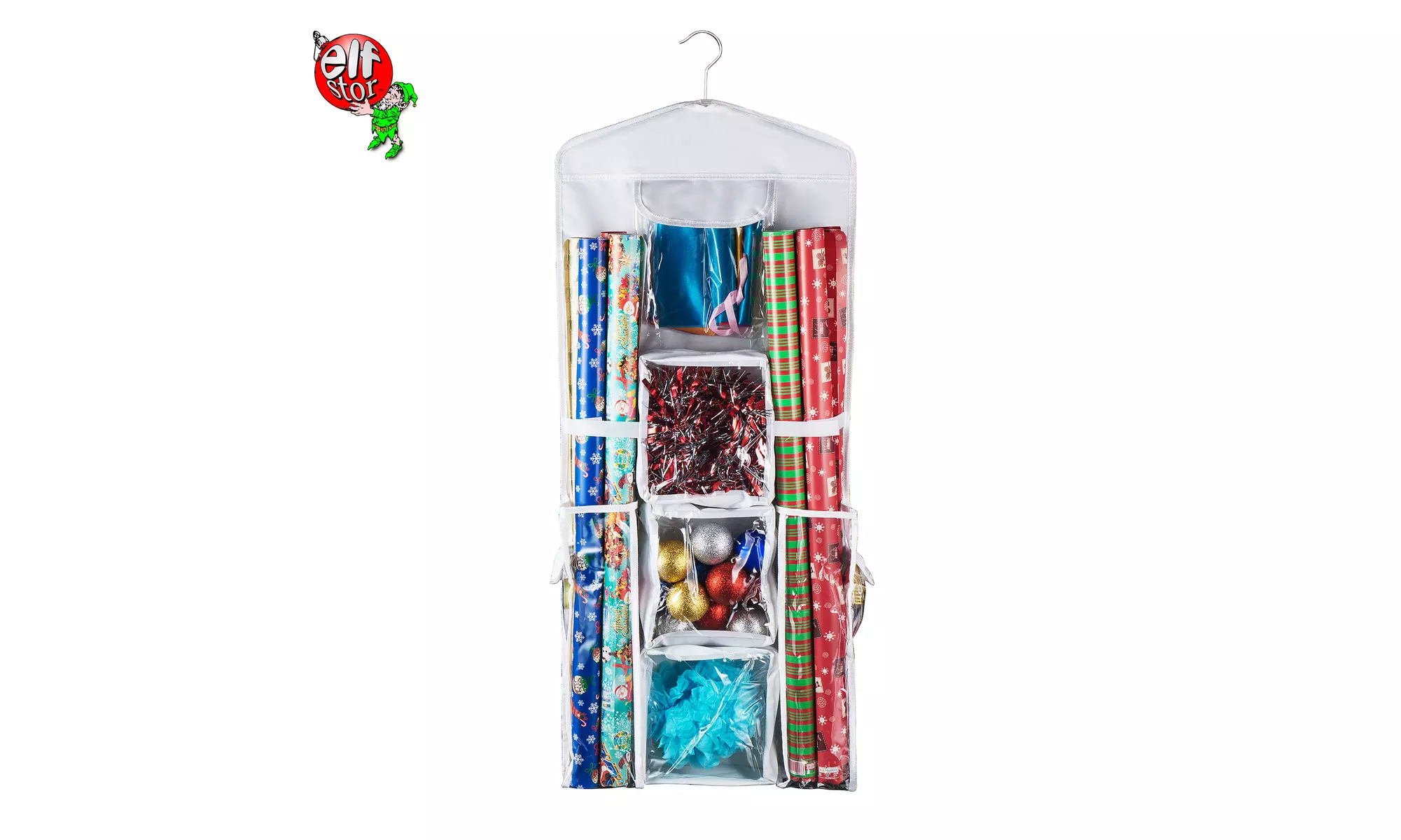 Hanging Gift Wrap and Bag Organizer - Second Medium