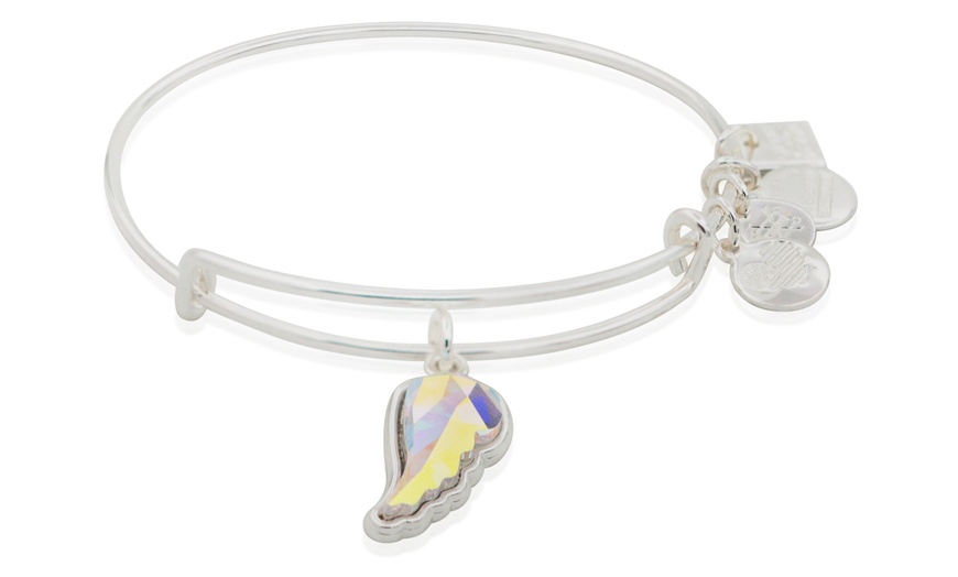 alex and ani crystal wing bracelet