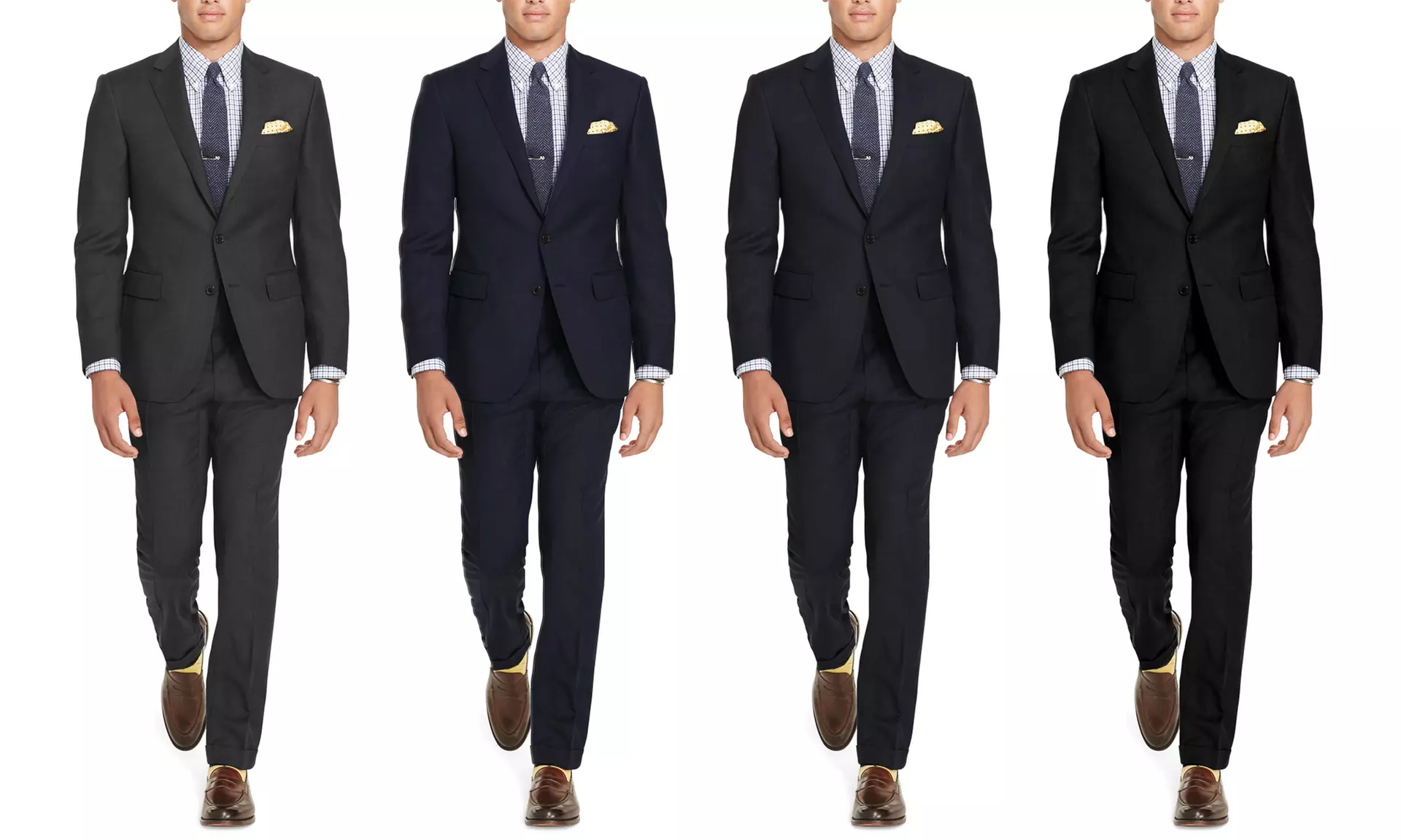 Verno Men's Classic-Fit Notch Lapel Suits (2-Piece) - Primary Image