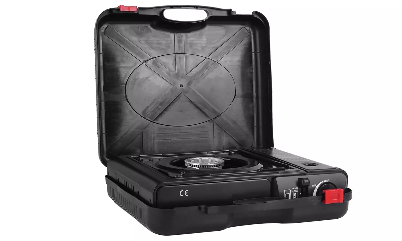 iMounTEK 3300W Portable Butane Gas Stove with Piezo Ignition and 8000BTU Burner