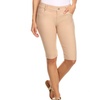 Image 9: Women's Stretchy 5 Pocket Classic Bermuda Shorts
