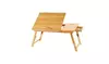 Height Adjustment Laptop Tray Desk Foldable Lazy Table Bed Tray With Drawer DZT