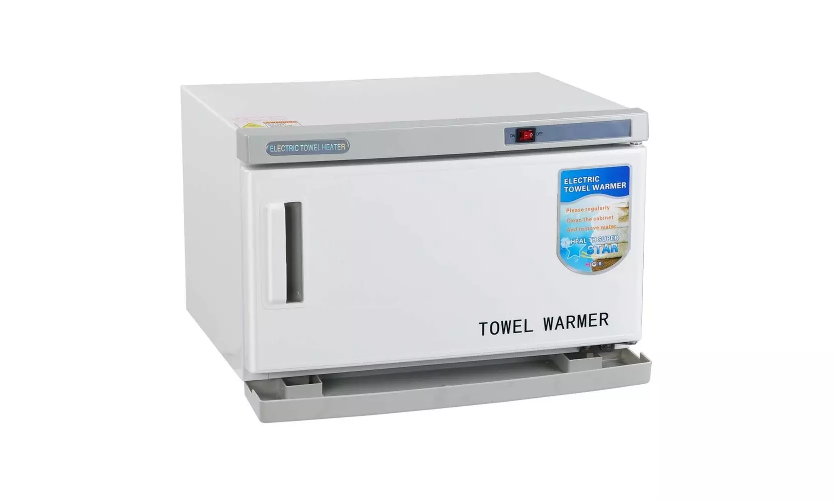 16L 2in1 UV Heated Towel Warmer Cabinet Spa Sterilizer Beauty Salon Equipment - Second Medium