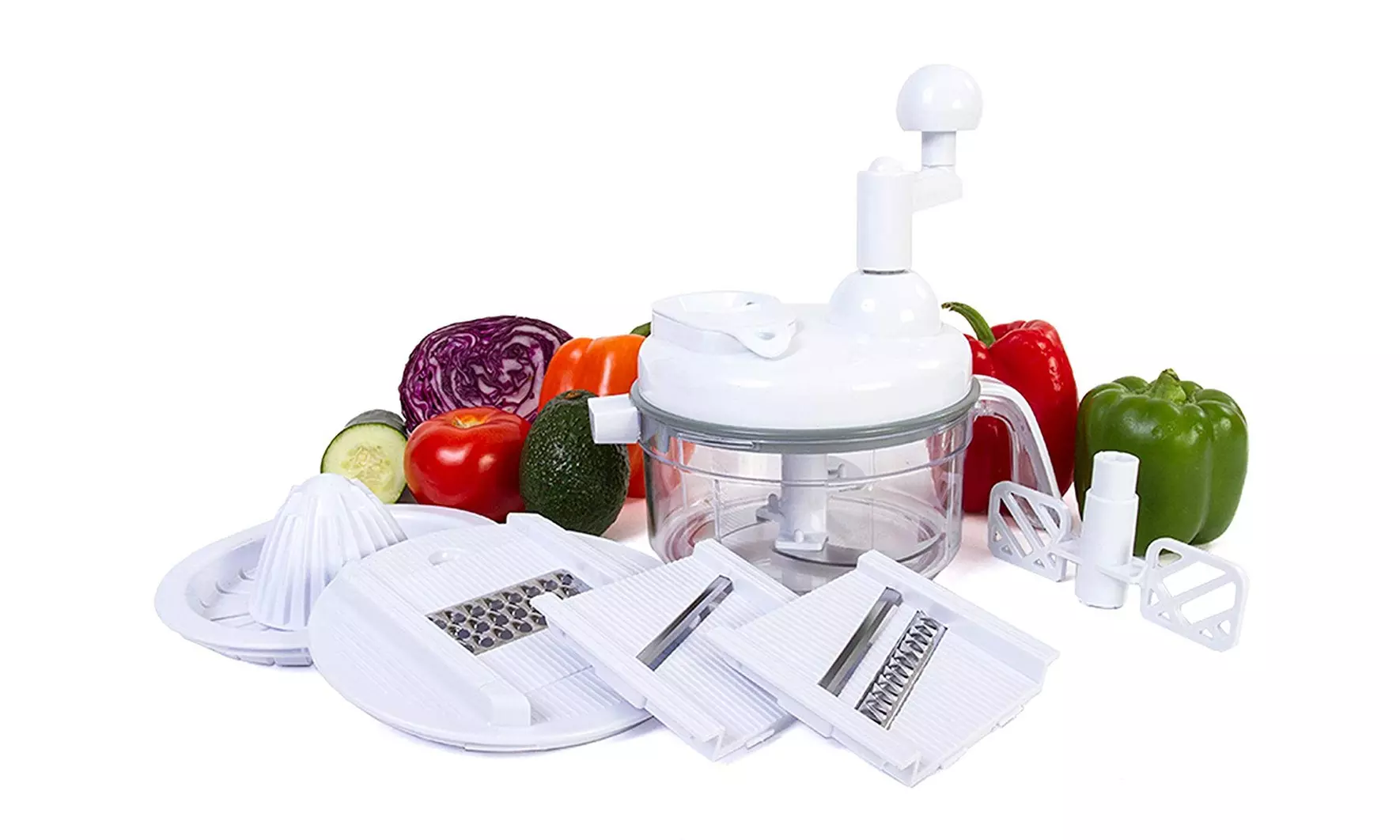 Ultra Chef Express Food Chopper - 7 in 1 Manual Food Processor - Primary Image