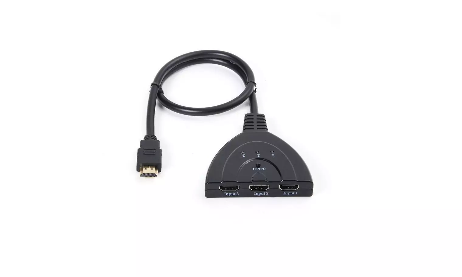 3 Port HDMI Splitter Cable 1080p Multi Switch Switcher HUB Box LCD  - Primary Image