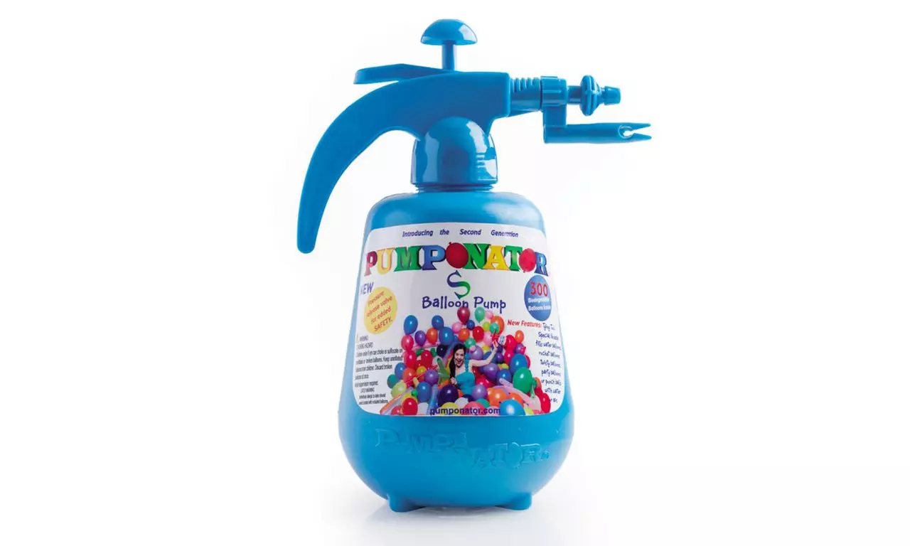 Pumponator - Pumponator Balloon Pumping Station, Blue - Primary Image