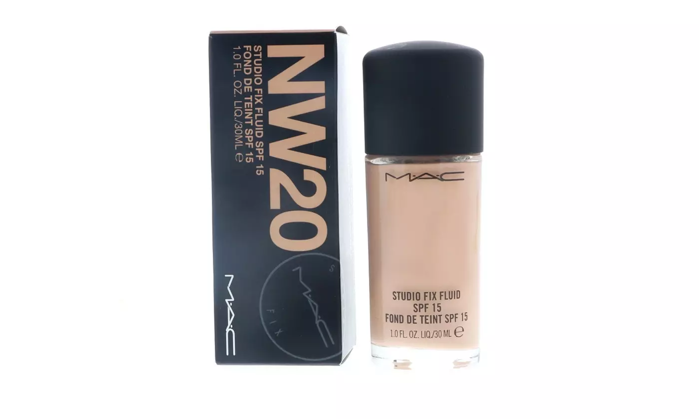 MAC Studio Fix Fluid SPF15 Foundation - 1 NW20 - 30ml/1oz - Primary Image