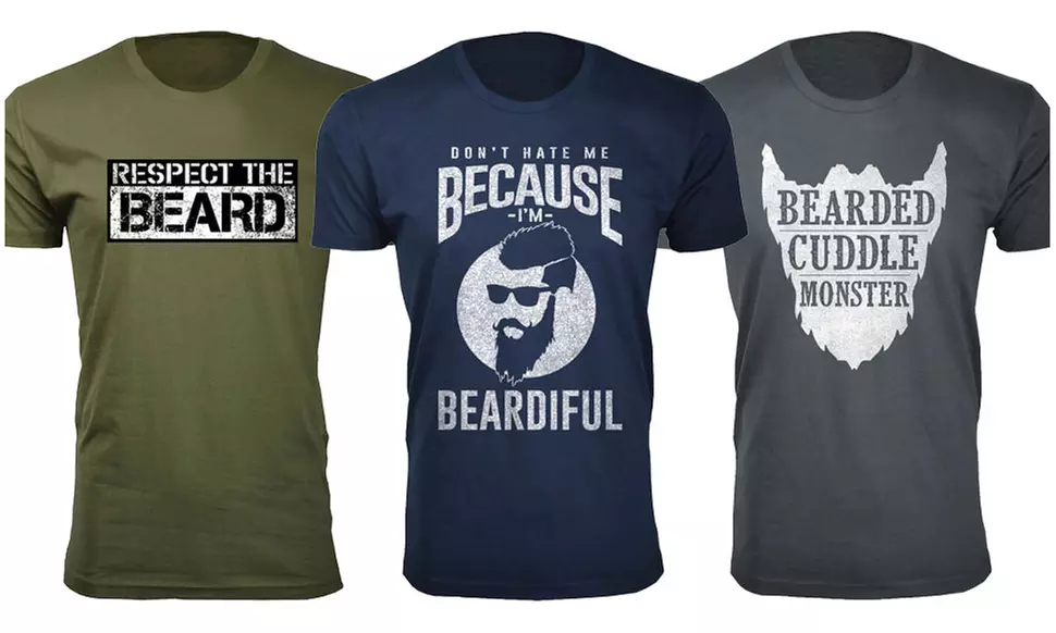 Men's Greatest Beard Themed T-shirts (Extended Sizes Available) - Primary Image