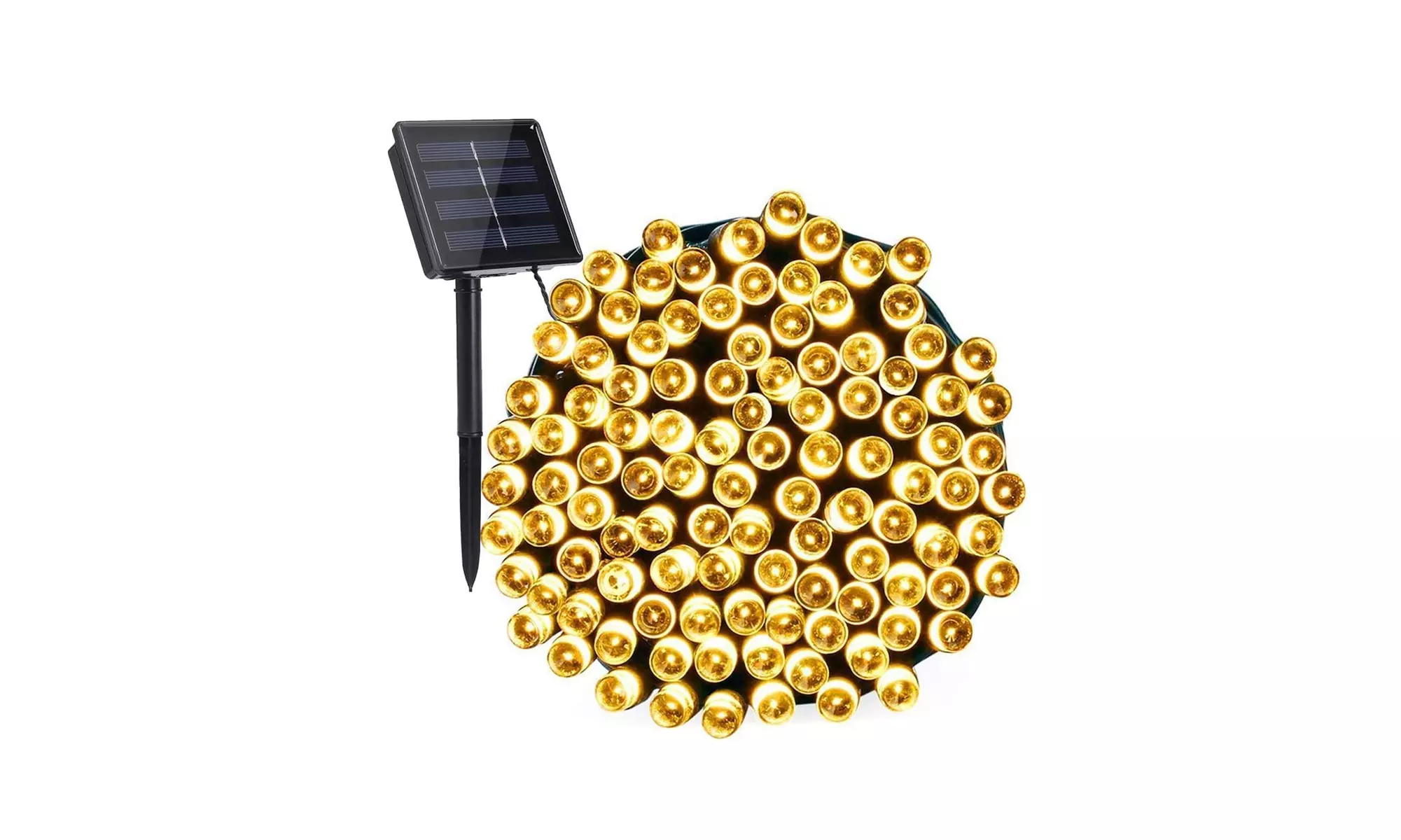 200LED Solar String Lights 72Ft Christmas Lights Outdoor Christmas Decorations