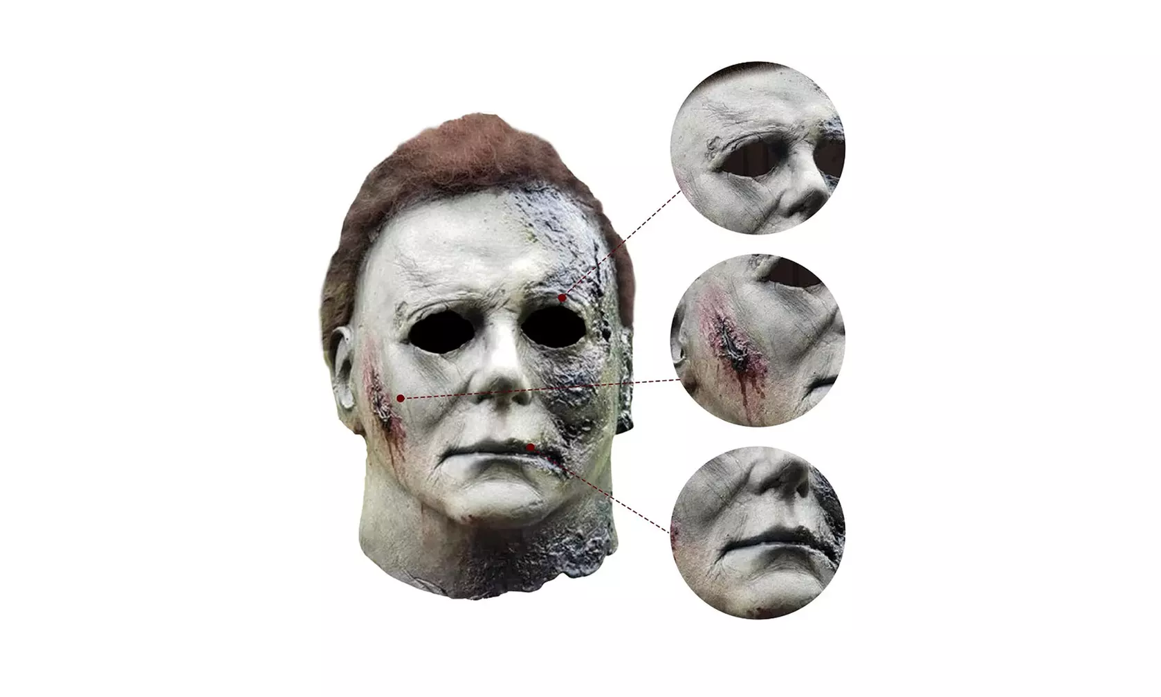 Halloween Michael Myers Mask 2021 Halloween Horror Cosplay Scary Mask - Second Medium