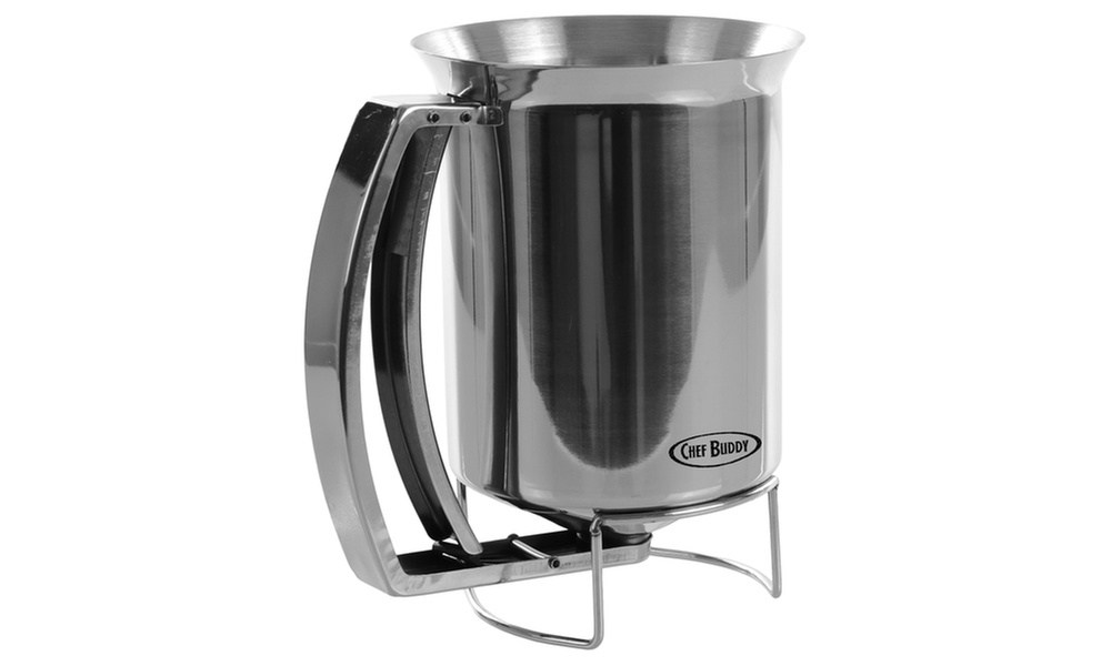 Chef Buddy Stainless Steel Pancake Batter Dispenser