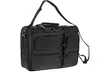 Genuine Leather Double Gusset Briefcase With Laptop Sleeve - Second Medium