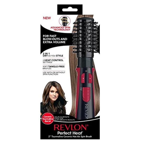 revlon perfect heat 2 tourmaline ceramic hot air spin brush