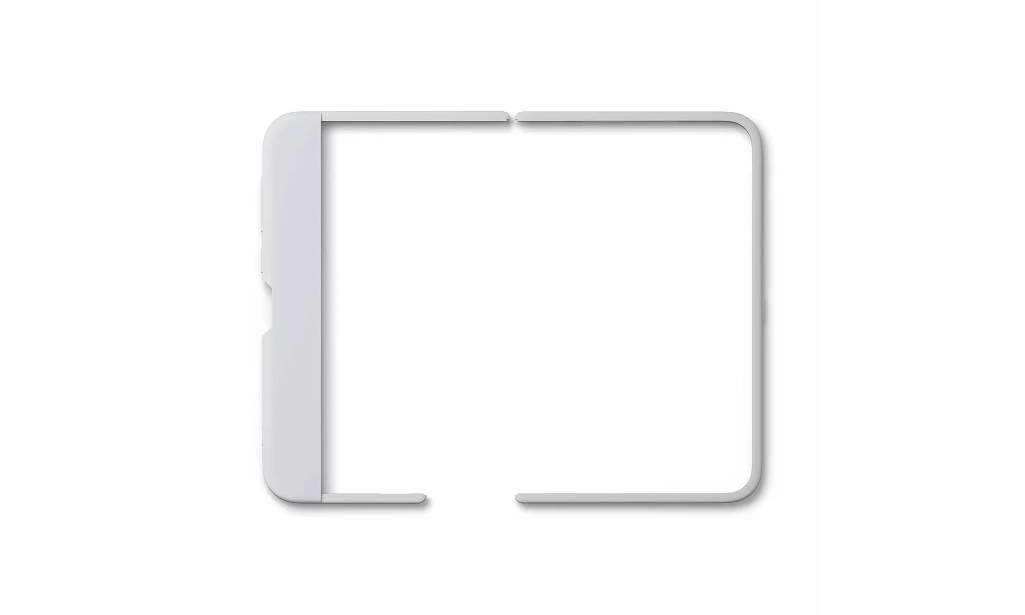 Microsoft Surface Duo Bumper - Silicone - Glacier - 1IR-00001 - Primary Image