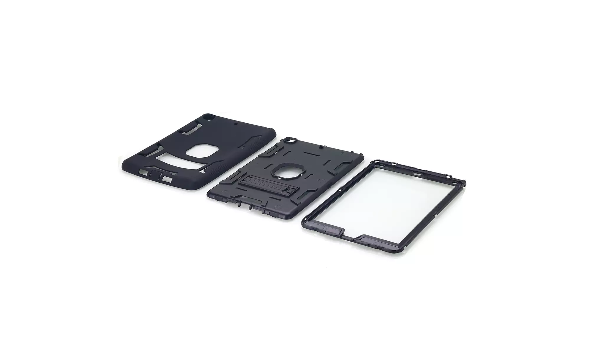 Shockproof Heavy Duty Case with Kickstand for iPad 9.7 Inch 2017 2018