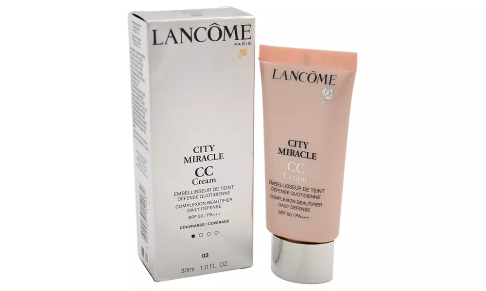 Lancome City Miracle CC Cream SPF 50 - # 01 Beige Dragee Cream - Second Medium
