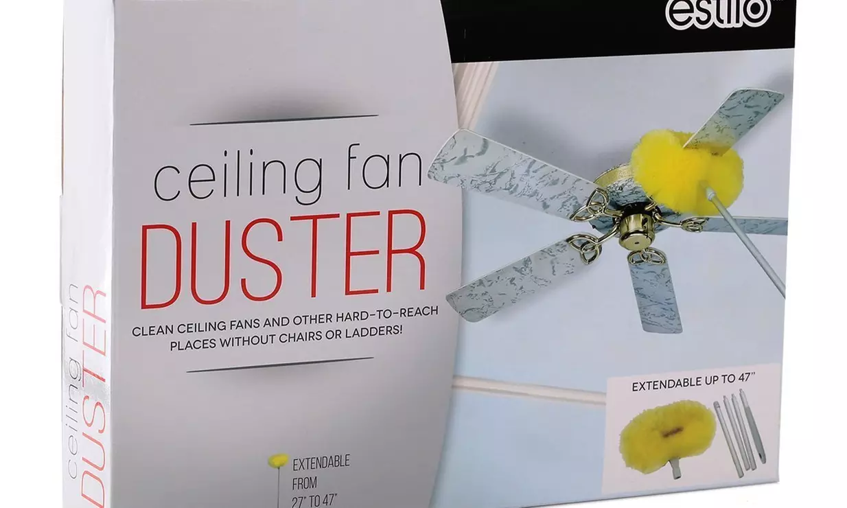 Estilo Removable and Washable Microfiber Ceiling and Fan Duster - Second Medium