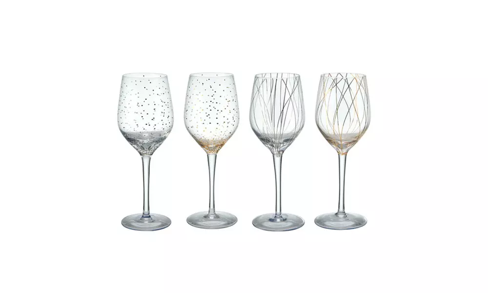 Mikasa Cheers Wine or Champagne Glass Set (4-Piece) - Second Medium