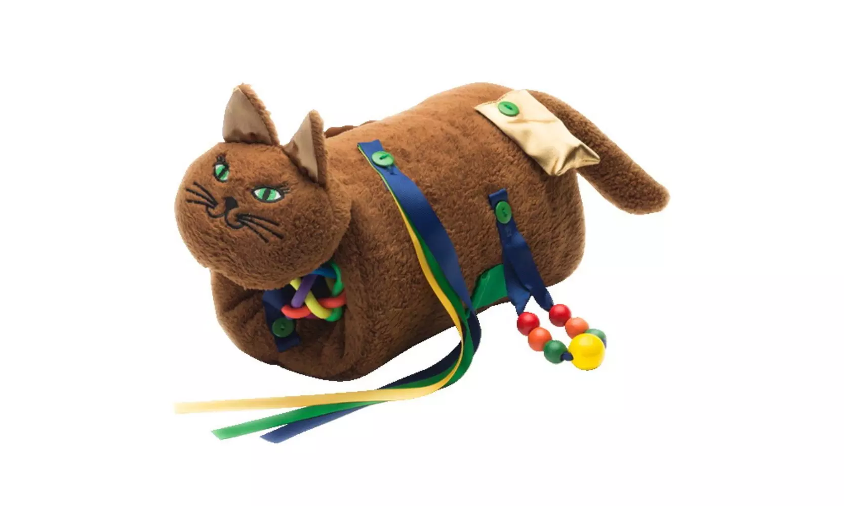 Twiddle 1576227 Cat Fidget & Comfort Muff, Chocolate Brown - Primary Image