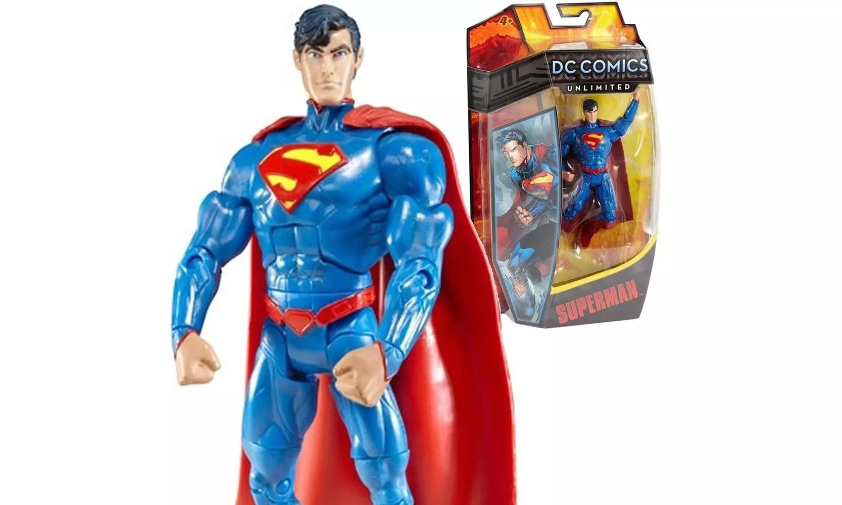 DC Comics Unlimited Superman Action Figure Collector Toy Justice Hero Mattel Y67 - Primary Image