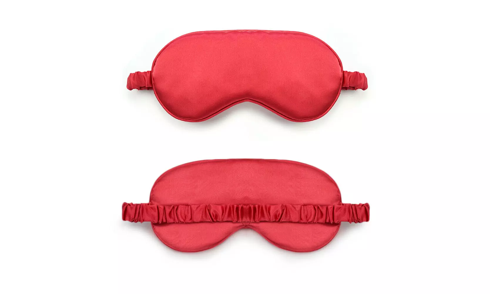 Double-sided Satin Silky travel Sleep Eye Mask Cover Padded Blindfold Smooth