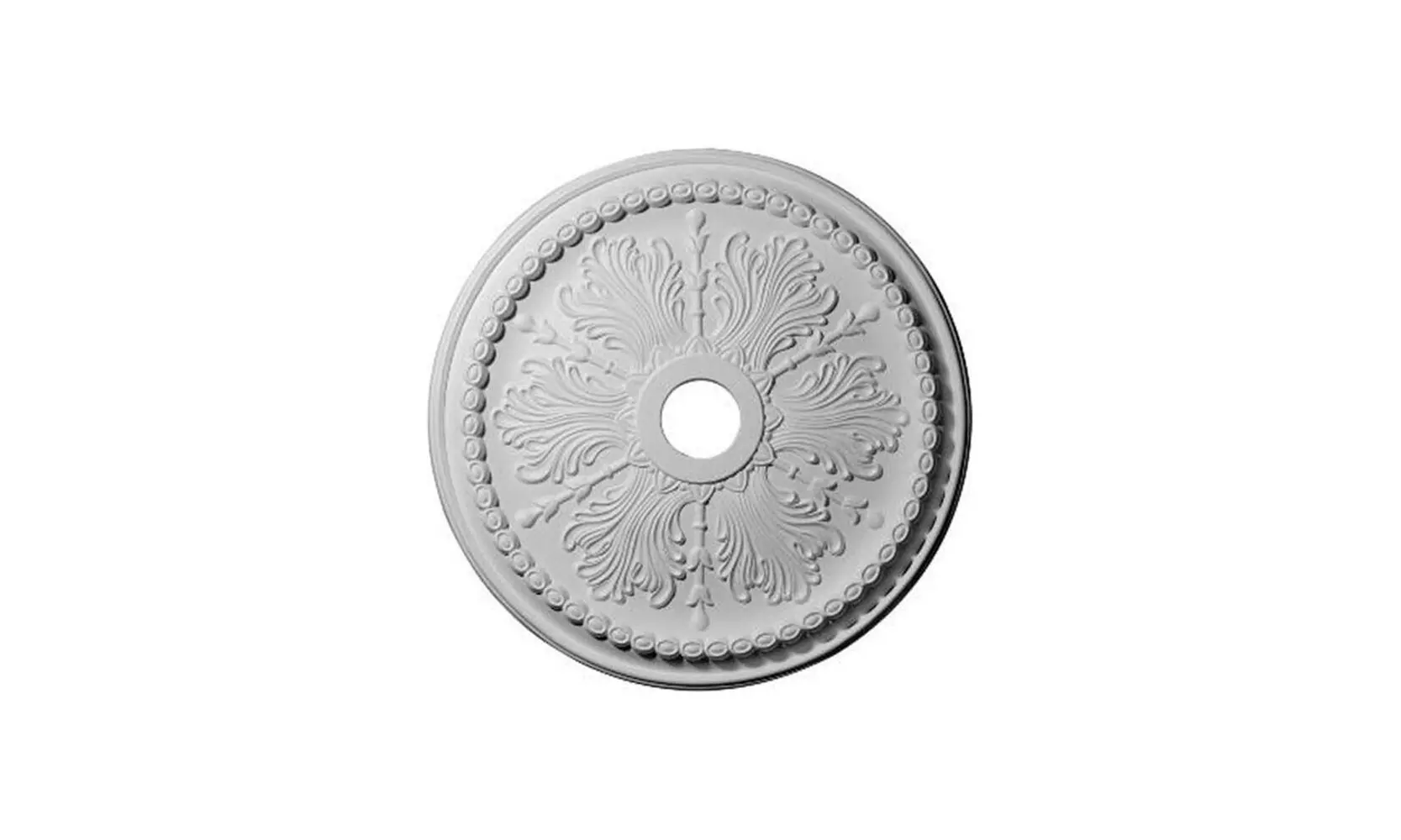 Ekena Millwork CM27WI 27.50 in. OD Architectural Winsor Ceiling Medallion - Primary Image