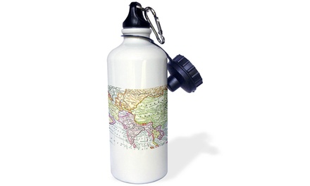 Up To 34% Off on Water Bottle Vintage map of ... | Groupon Goods