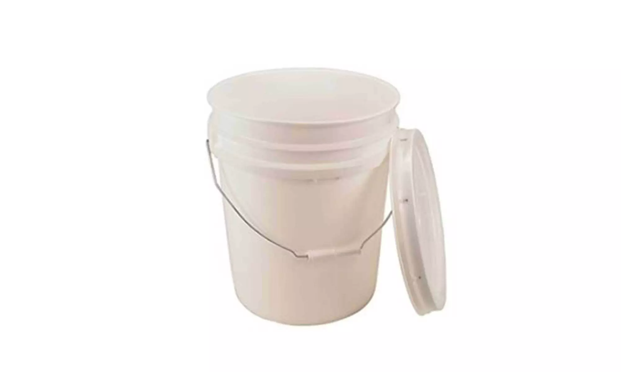 5 GALLON BUCKET WITH LID - BPA FREE FOOD GRADE 90 MIL PLASTIC- ALL PURPOSE PAIL - Primary Image
