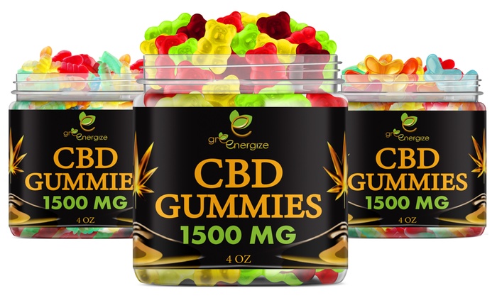 Up To 56% Off on CBD Gummies Fruit Flavor 100-... | Groupon Goods