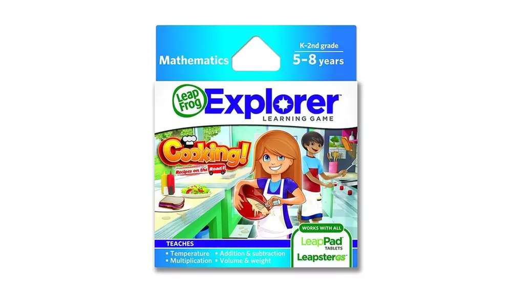 LeapFrog Cooking Recipes On The Road Learning Game - Primary Image