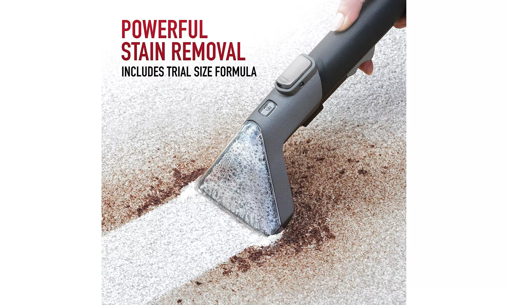 Hoover FH11300 Spotless Portable Carpet & Upholstery Spot Cleaner, (Red)- New