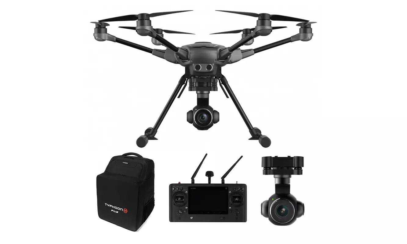 Yuneec Typhoon H Plus w/ RealSense Tech & C23 1" Sensor 4K Camera - Refurbished - Primary Image