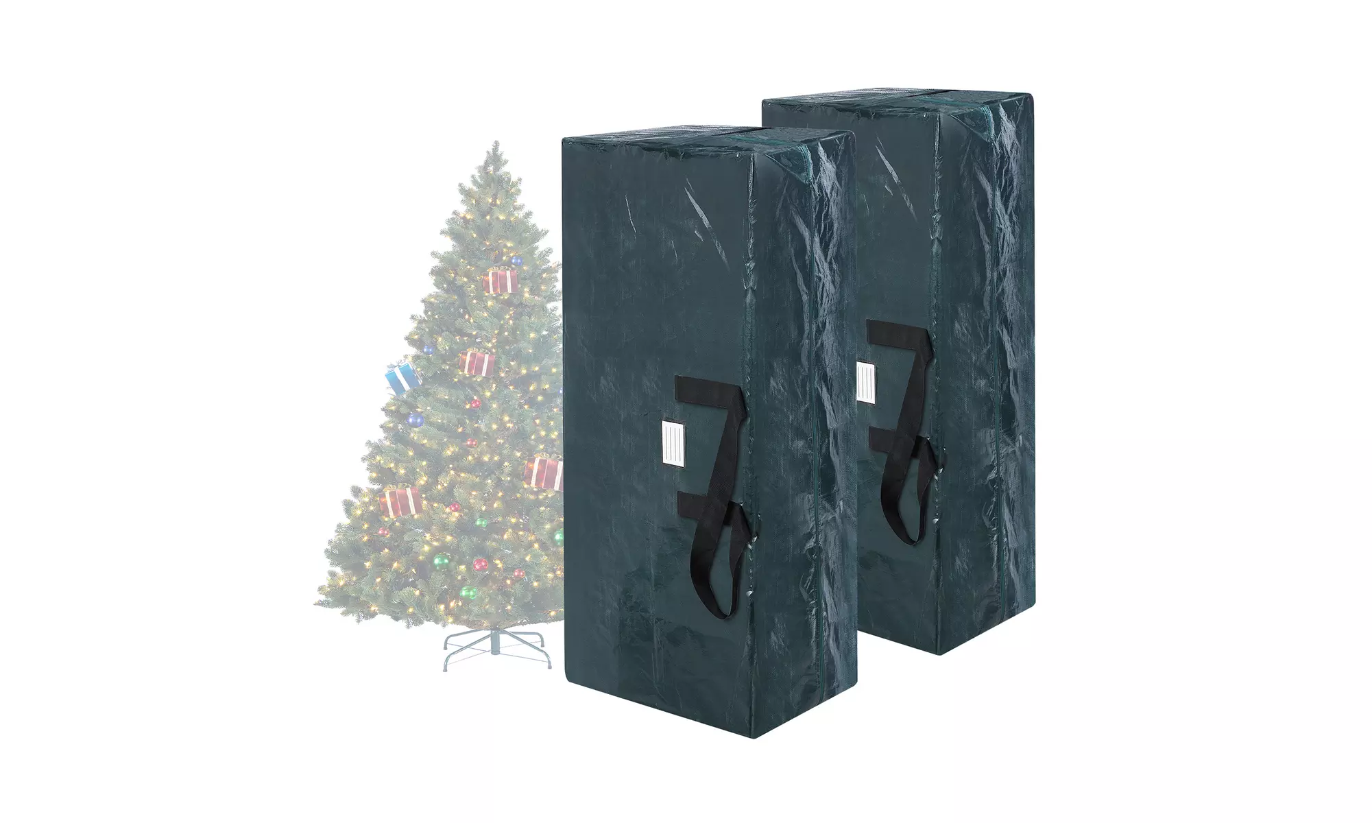Premium Christmas Tree Storage Bag for up to 9 ft. Tree (2 Pack)