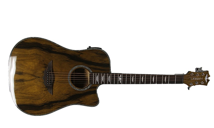 Urban Acoustic Electric Guitar - Keith Urban Perfect Size Gorgeous Raw Grain Acoustic Electric Guitar And Gig Bag Groupon