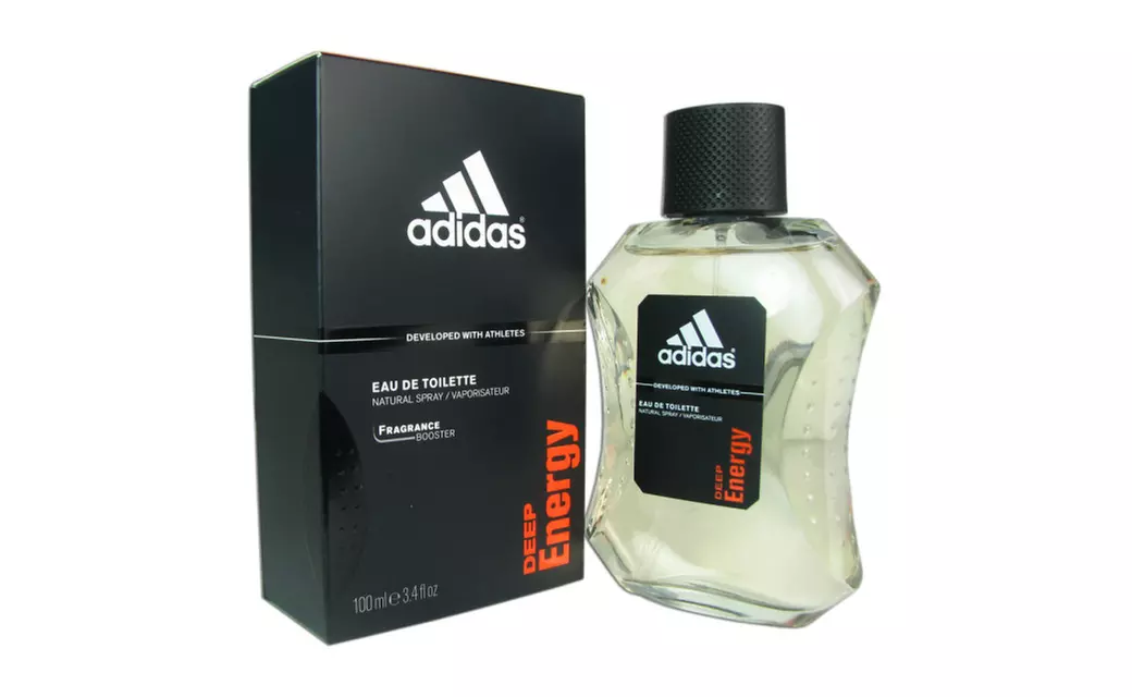 Adidas Deep Energy for Men 3.4 oz 100 ml EDT Cologne Spray - Primary Image