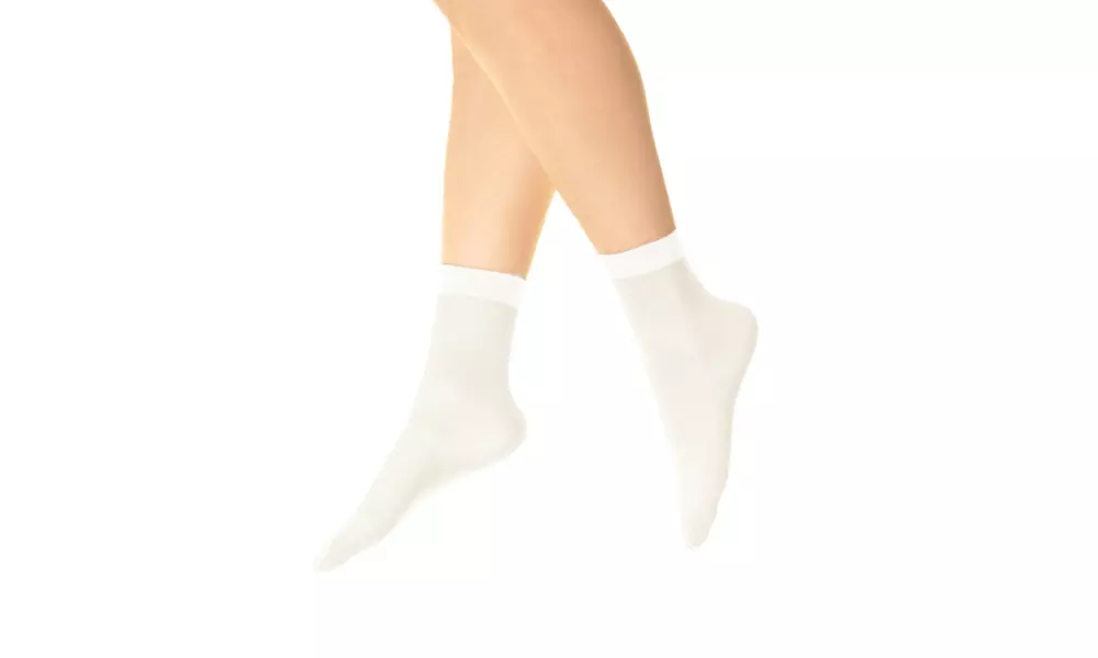 Angelina 40 Denier Nylon Ankle Socks (6-Pairs)