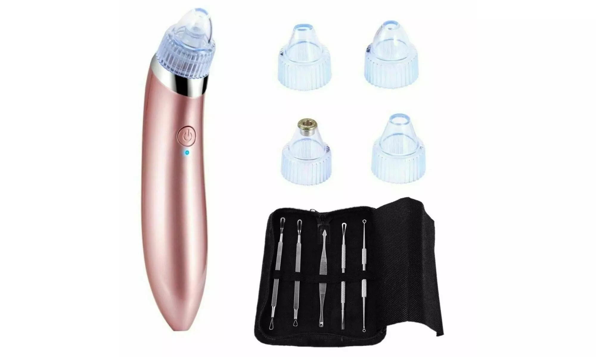 Electric Blackhead Remover Pore Vacuum Suction Acne Face Skin Care Cleaner - Primary Image