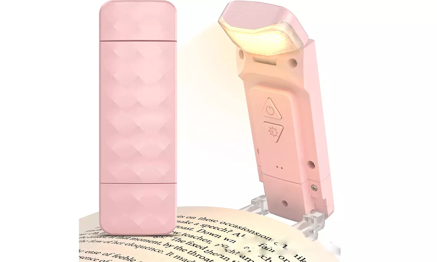 USB Rechargeable Book Light for Reading in Bed Portable Clip-on LED Reading Lamp