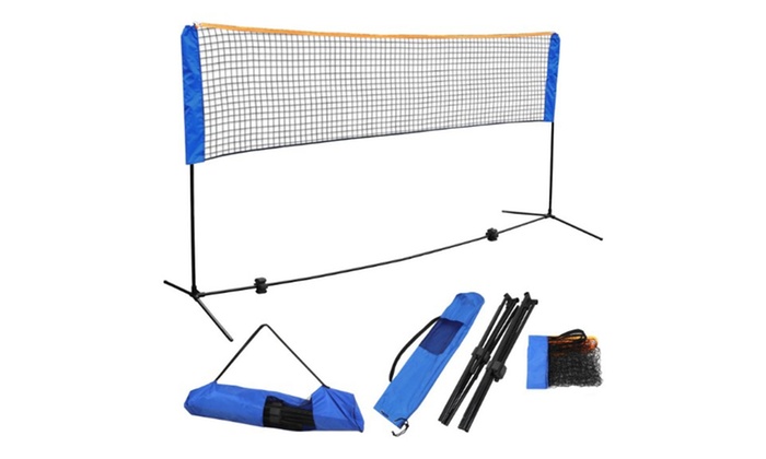 10' x 5' Adjustable Height Training Net for Badminton ...