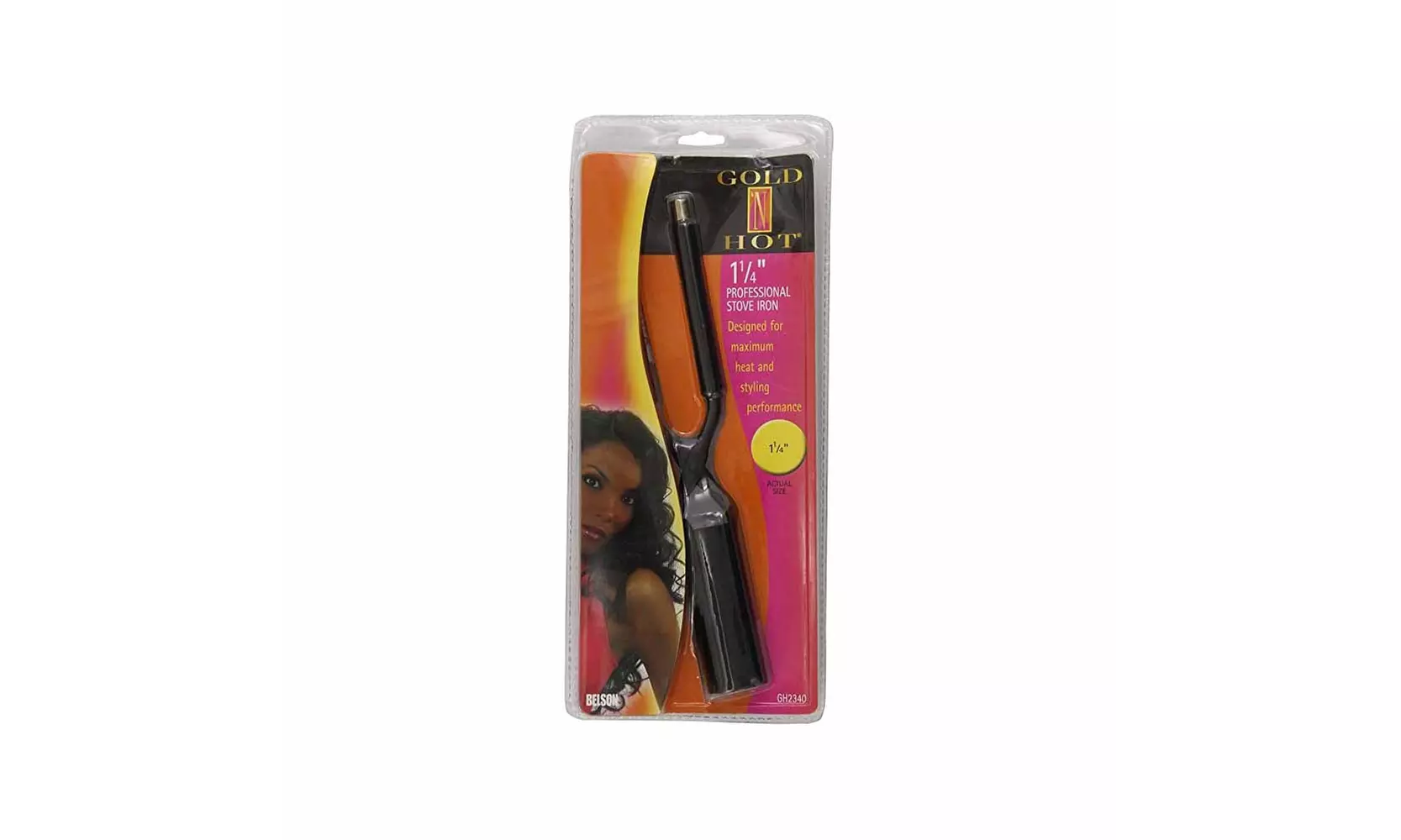 Belson Gold N Hot Professional Stove Iron Curl  - Second Medium