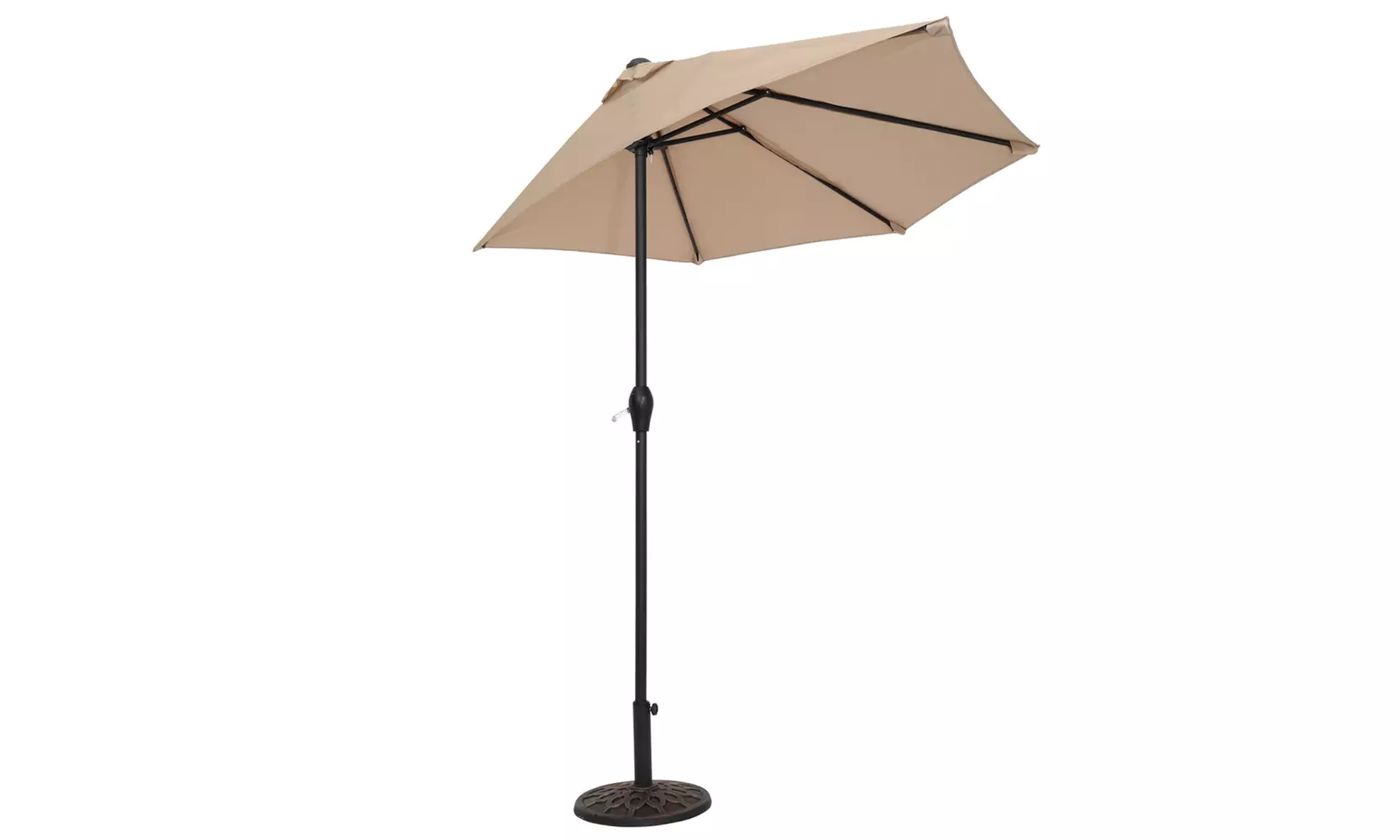 9FT Half Umbrella Waterproof Folding Sunshade Tent (not include resin base)