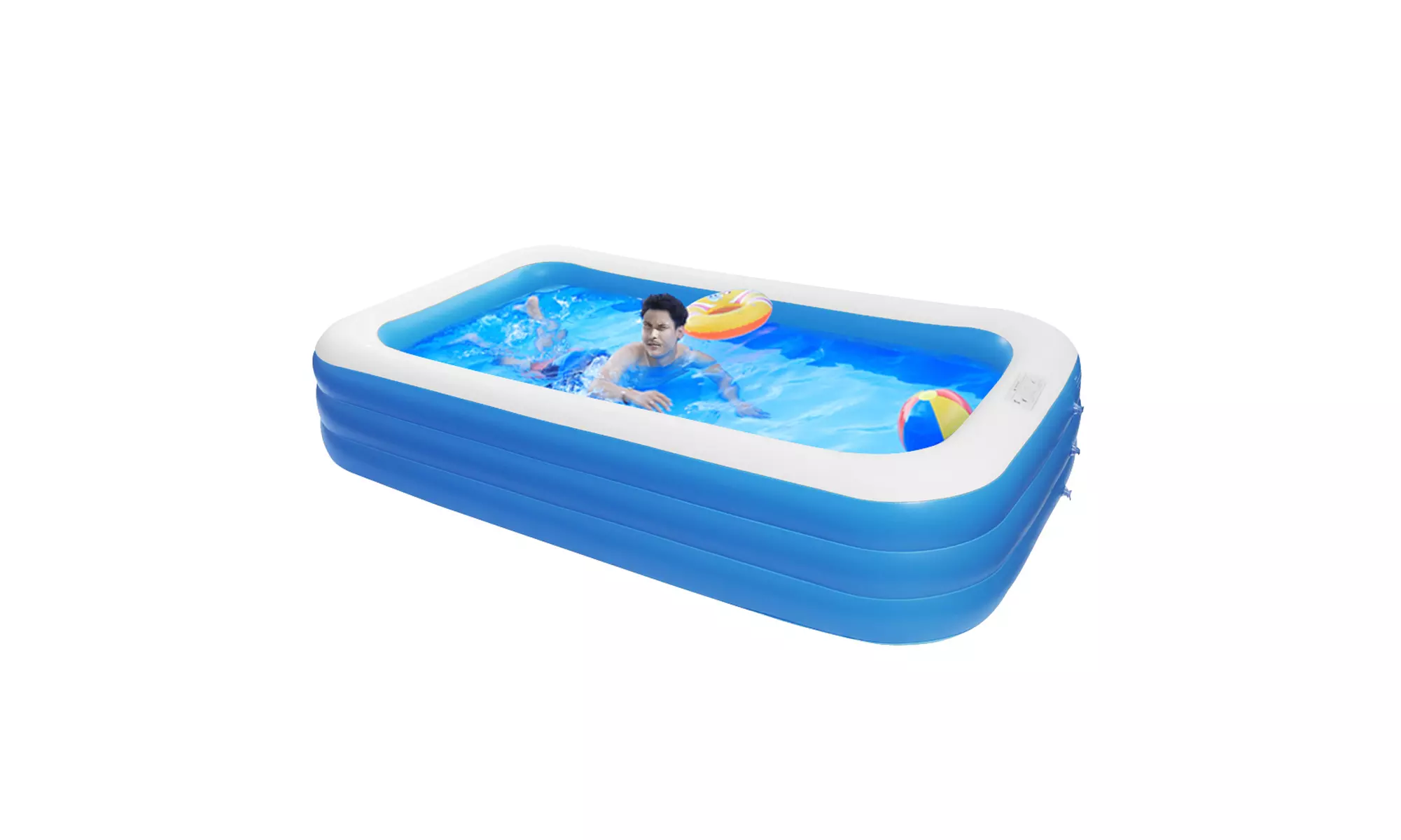 120" x 72" x 22" Inflatable Swimming Pool - Primary Image