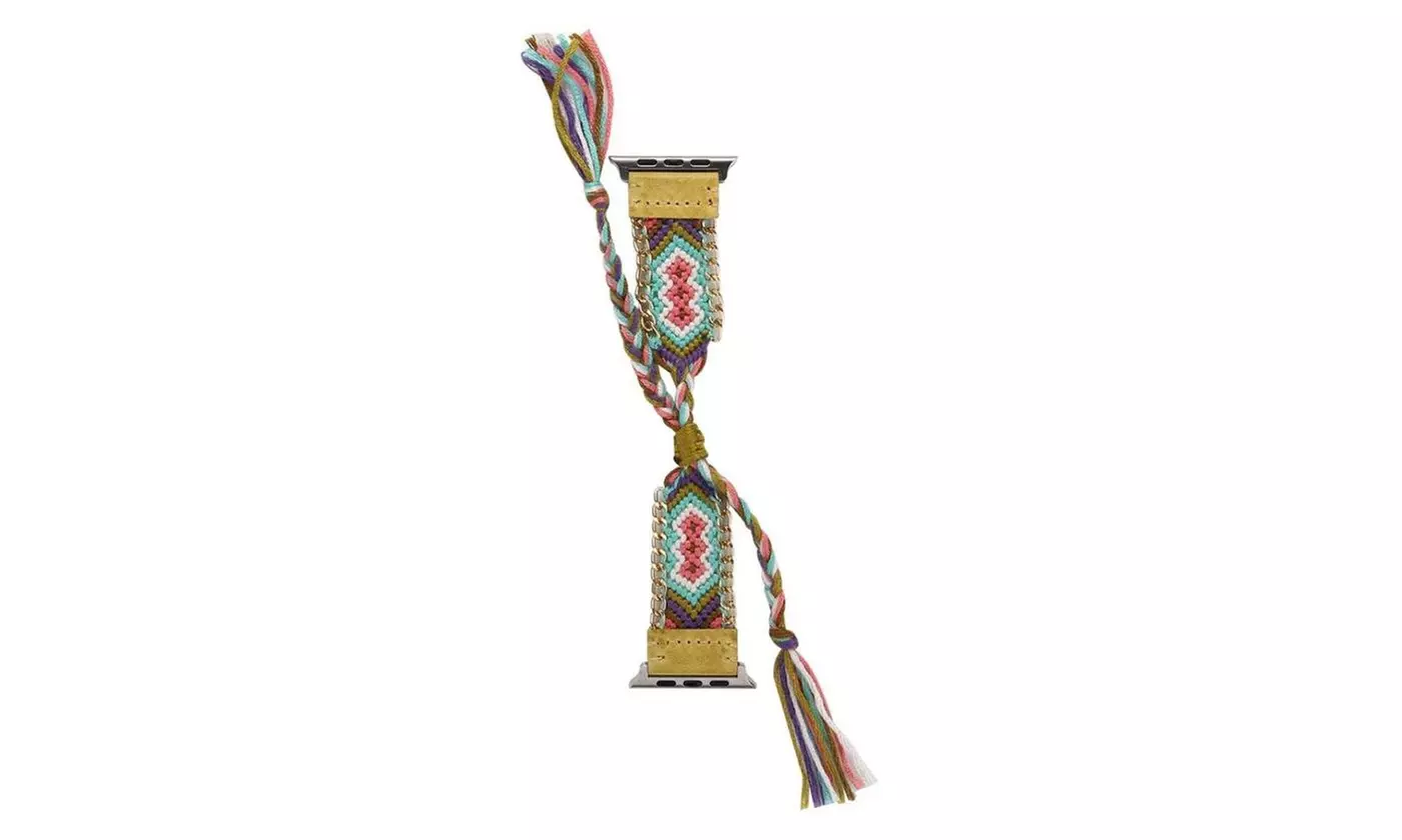 Braided Pattern Styled Watch Band for Apple Watch - 6 Styles