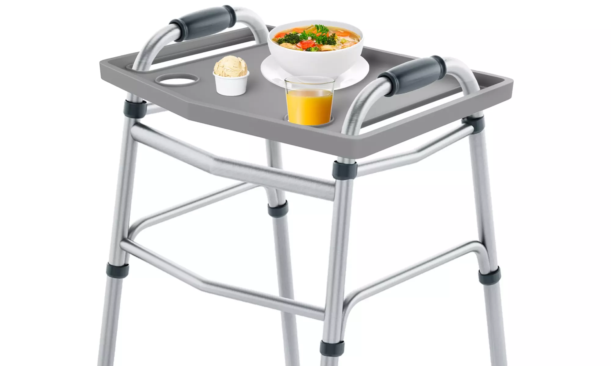 Bluestone Walker Tray with 2 Cup Holders  - Second Medium