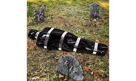 Halloween Dead Corpse 59inch Outdoor Hanging Death Victim Prop Creepy Decoration Black 59inch Halloween Prop