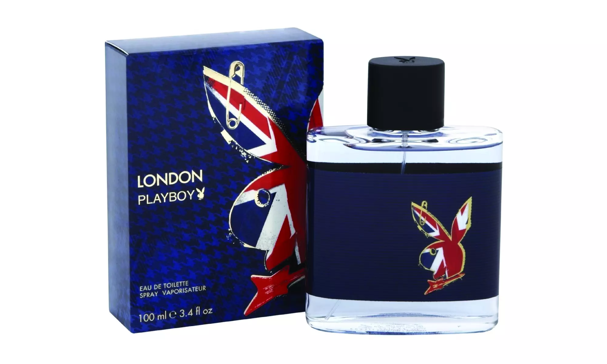 Playboy London EDT for men by Coty 3.4oz/100ml New in Box - Primary Image