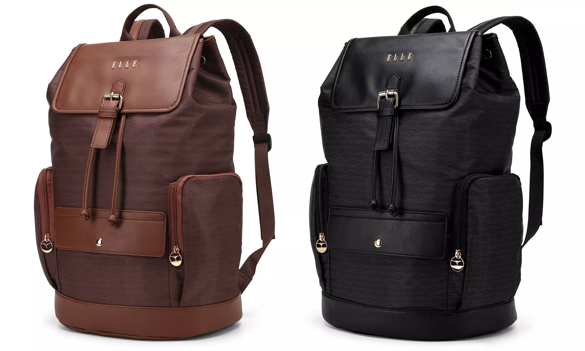 ELLE Eleganza 25L Monogram Backpack