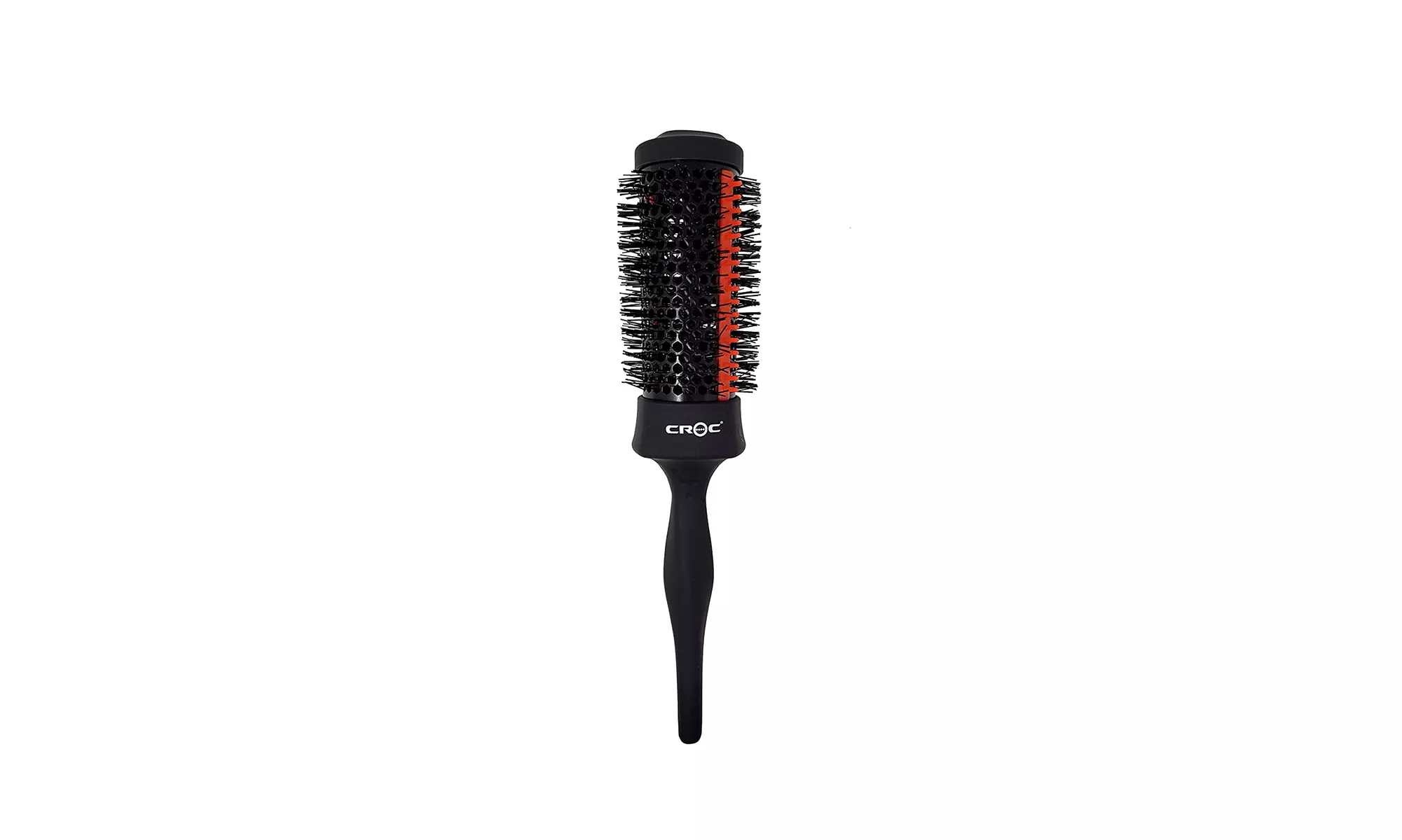 CROC Silicone Thermal Round Lightweight Hair Brush 53mm Red - Primary Image